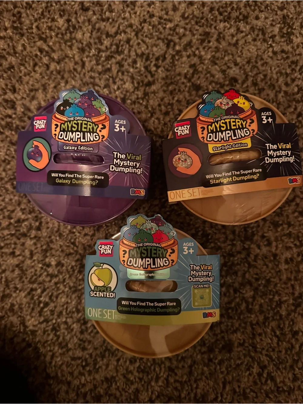 Surprise Pack - Purple, Tan, Yellow